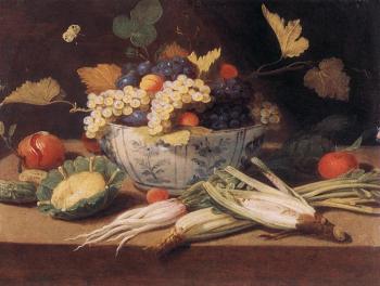 簡 凡 凱塞爾 Still-life with Vegetables